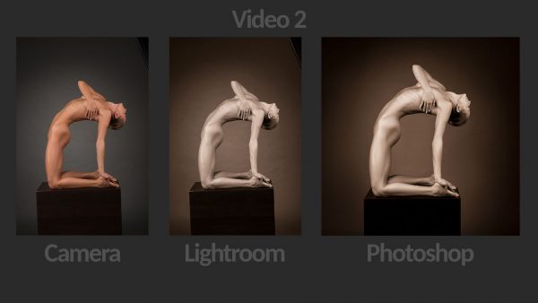 Fine Art Nude Retouching Photoshop Lightroom - Video 2
