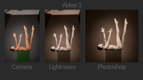 Fine Art Nude Retouching Photoshop Lightroom - Video 3