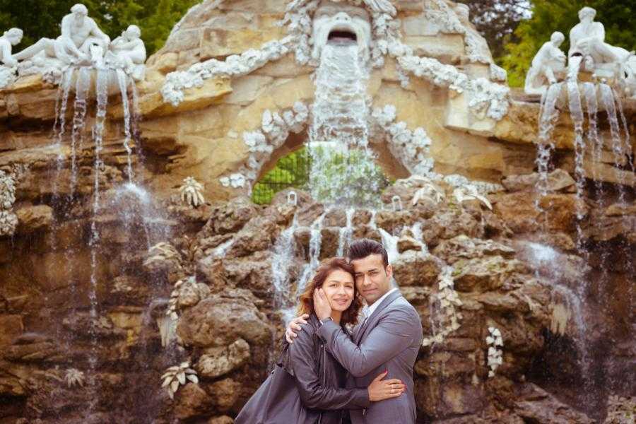 Vacation Photographer Vienna - Fountains in Schönbrunn gardens