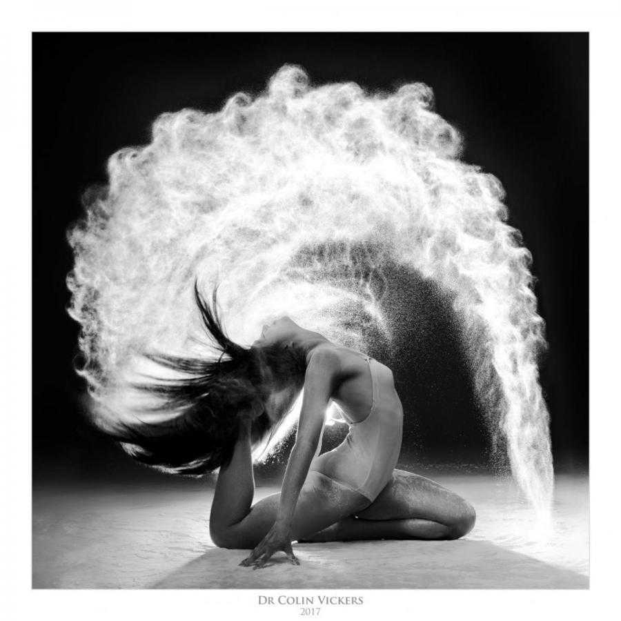 Flour Ballet by Dr Colin Vickers