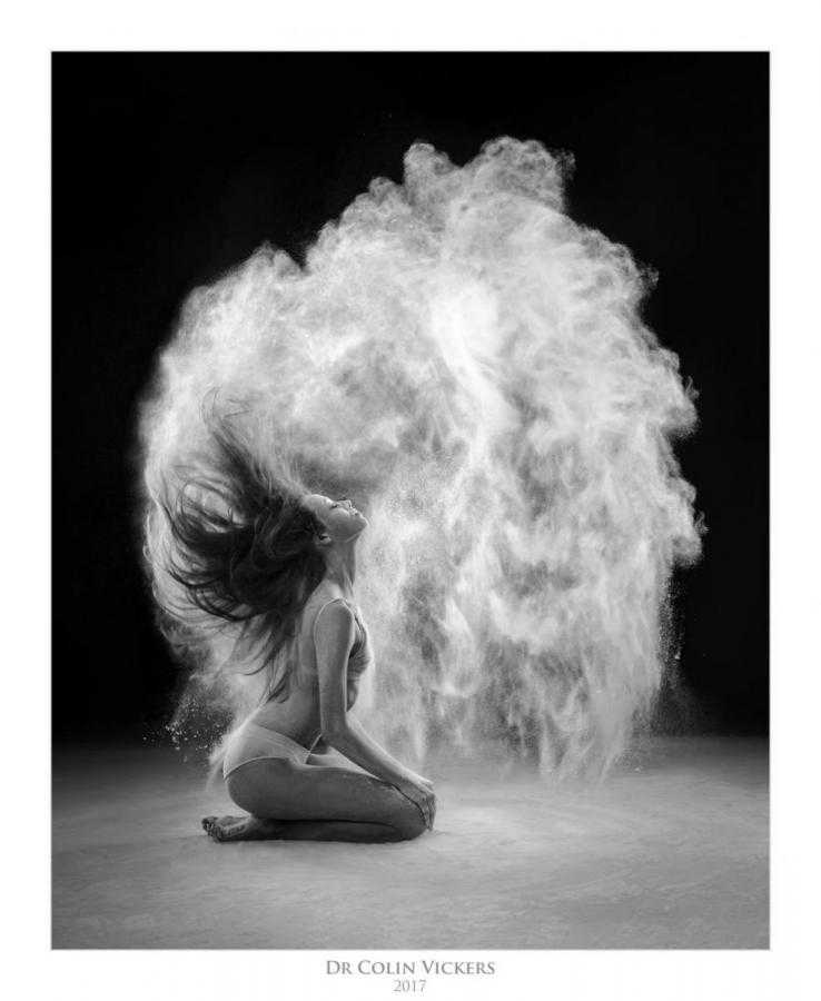 Flour Ballet by Dr Colin Vickers