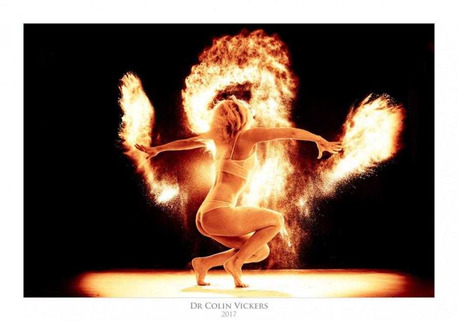 Flour Ballet by Dr Colin Vickers