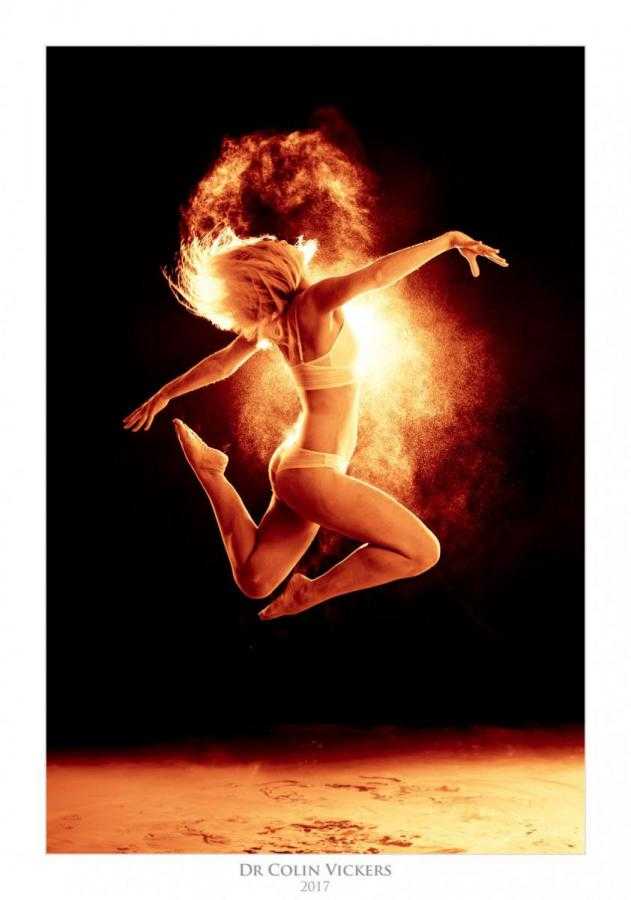 Flour Ballet by Dr Colin Vickers