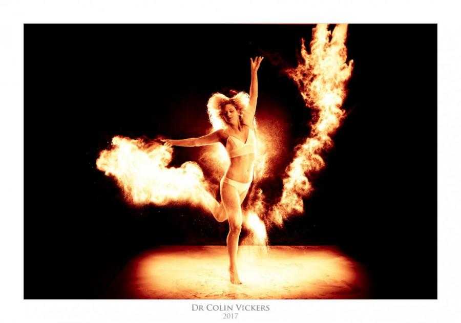 Flour Ballet by Dr Colin Vickers