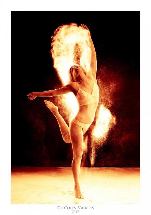 Flour Ballet by Dr Colin Vickers
