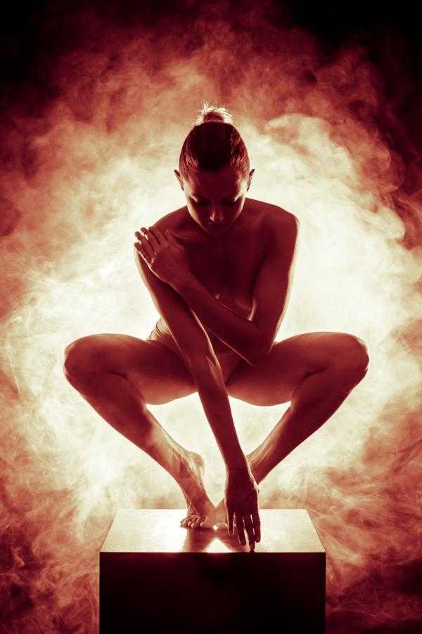 Nude Smoke Photo Workshop Vienna - Nebel Akt Fotoworkshop Wien